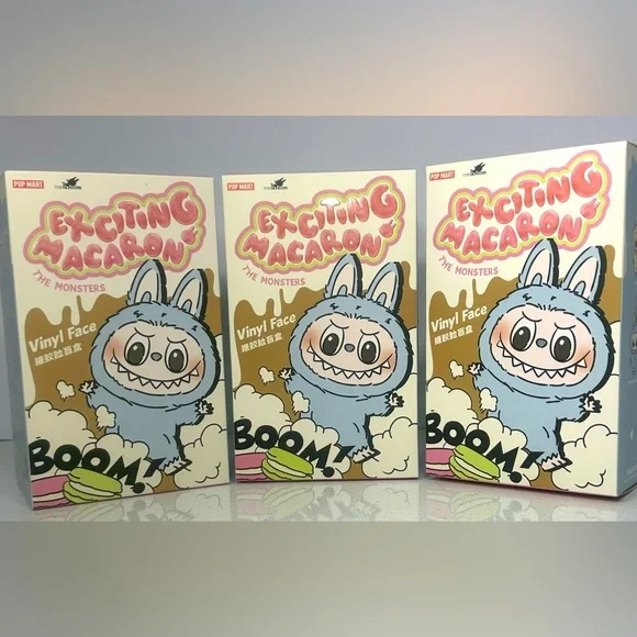 早い者勝ちLABUBU THE MONSTERS Exciting Macaro POPMART Labubu Macaron Set of 6 THE MONSTERS Exciting